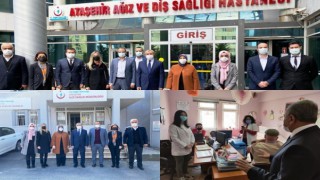 Ataşehir AK Parti İlçe Başkanlığından Sağlık Çalışanlarına anlamlı ziyaret