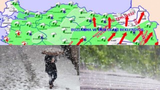 Meteoroloji'den tüm Türkiye'ye kar ve yağmur uyarısı