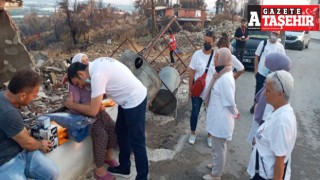 Manavgat’ta Yangının Yaraları Kızılay Ataşehir ile Sarılacak