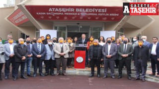 Ataşehir Kadın Dayanışma Merkezi hizmete açıldı