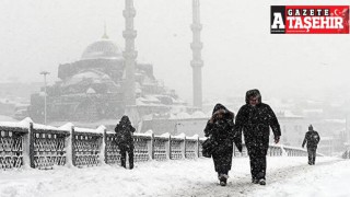 İstanbul'da akşam saatlerinde bölgesel kar yağışı bekleniyor