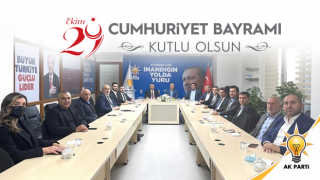 AK Parti Ataşehir Belediye Meclis Grubu 29 Ekim'i Yayınladığı Mesajla Kutladı