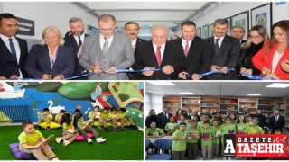 Ataşehir'deki okullar kütüphanesiz kalmıyor