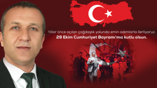 Encümen Üyesi Ertuğrul Baysal; '29 Ekim Cumhuriyet Bayramınızı Kutluyorum'