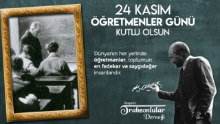 Ataşehir Trabzonlular Derneği'nden 24 Kasım Öğretmenler Günü Mesajı