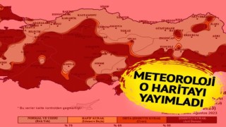 Meteoroloji'den korkutan harita