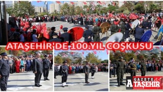 Ataşehir'de 100. Yıl Coşkusuyla kutlanmaya başlandı