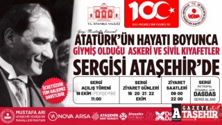 Atatürk'ün kıyafetleri, Cumhuriyetin 100. yılında Ataşehir'de sergilenecek
