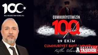 DEVA Ataşehir İlçe Başkanı Barış Yılazkaya'nın Cumhuriyetin 100. yılı mesajı