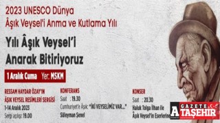 ÂŞIK VEYSEL vefatının 50. yıl dönümünde Ataşehir'de anılacak