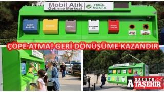Ataşehir’e 5 yeni “Mobil Atık Getirme Merkezi” yerleştirildi