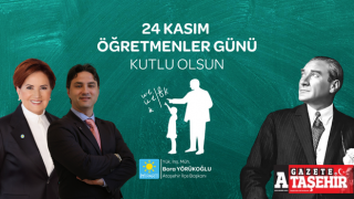 İYİ Parti Ataşehir İlçe Başkanı Bora Yörükoğlu Öğretmenler Gününü Kutladı