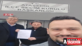 DEVA Ataşehir Başkan Adayı Çetinkol YSK'ya başvurusunu yaptı