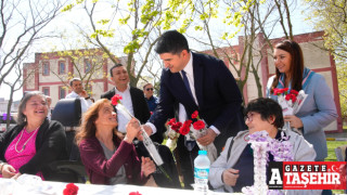 Başkan Adıgüzel den Darülaceze'ye bayram ziyareti