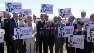 Avrupalı belediye başkanları dayanışma için Silivri'de