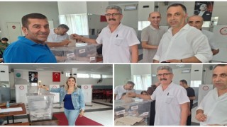 Mustafa Kemal delege seçimleri için sandık başına gitti