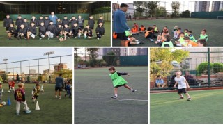 Ataşehir Belediyesi tesislerinde ücretsiz futbol okulu eğitimleri başladı