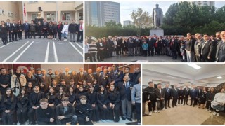 Atatürk, ölümünün 87’inci yıldönümünde Ataşehir’de törenlerle anıldı