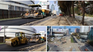 Trafiği rahatlatacak yol kısa süre sonra hizmete açılıyor