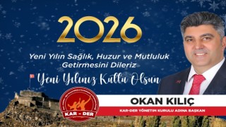 KAR-DER Yönetim Kurulu Başkanı Okan Kılıç'ın yeni yıl mesajı