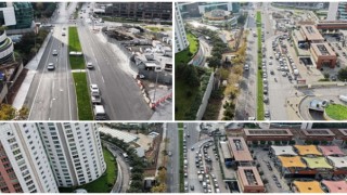 Metro çalışması nedeniyle kapatılan Ihlamur Sokak yeniden trafiğe açıldı