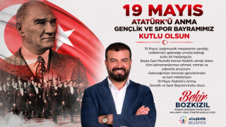 19 Mayıs Atatürk’ü Anma, Gençlik ve Spor Bayramı’mız kutlu olsun.