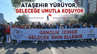 Ataşehir’de 19 Mayıs Coşkusu: Gençler Ata’sının İzinde Geleceğe Umutla Yürüdü
