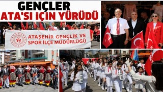 Ataşehir’de 19 Mayıs Coşkusu Prestij Caddesi’ndeki Yürüyüşle Taçlandı