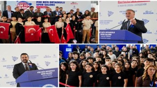 ATAŞEHİR’DE PİRİ REİS İLKOKULU SPOR SALONU TÖRENLE HİZMETE AÇILDI