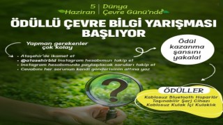 ÇEVRE GÜNÜ’NE ÖZEL ÖDÜLLÜ BİLGİ YARIŞMASI