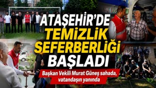Murat Güneş Sahada: Temiz ve Yaşanabilir Ataşehir İçin Yoğun Mesai