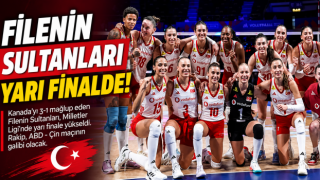 Filenin Sultanları'ndan Muhteşem Geri Dönüş! Kanada'yı 3-1 Geçen Milliler Yarı Finalde
