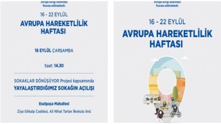 ATAŞEHİR’DE AVRUPA HAREKETLİLİK HAFTASI ETKİNLİKLERİ BAŞLIYOR